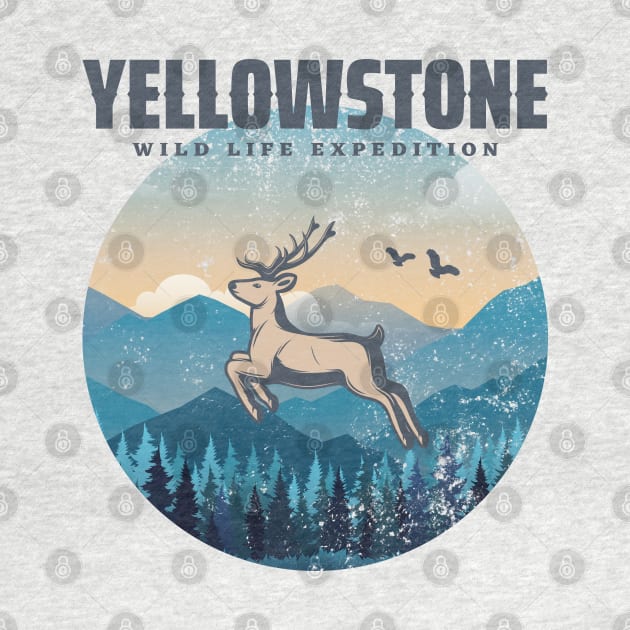 Yellowstone Exclusive Wyoming Snow Lovers by Meryarts